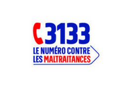 Logo du 3133, le numéro de téléphone contre les maltraitances