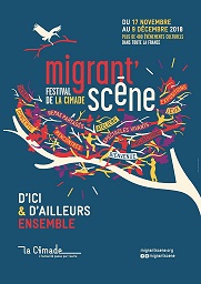 Affiche Festival Migrant'Scène 2018 de la Cimade