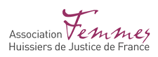 Logo de l' Association des femmes huissiers de justice de France