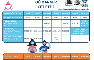 où manger cet été 2024