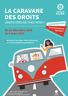Flyer Caravane des droits clos d'or 2019