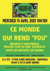 Parlons-en Avril 2022 : ce monde qui rend &quot;fou&quot;