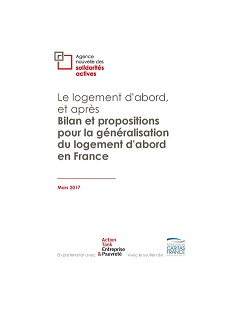 Rapport &quot;Le logement d'abord et après ? &quot; de l'ANSA