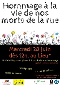 HOMMAGE AUX MORTS DE LA RUE DE GRENOBLE le 28/06/2023