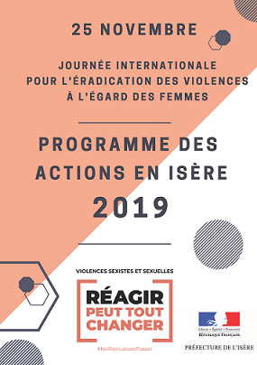 PROGRAMME DES ACTION EN ISÉRE DE LA JOURNÉE CONTRE LES VIOLENCES FAITES AUX FEMME