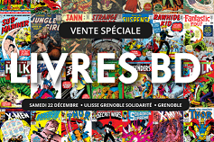 Vente de livres et de BD le 22/12/2018 à Grenoble solidarité