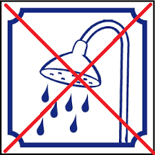 Fermeture des douches municipales le matin