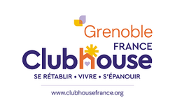 Logo du ClubHouse de Grenoble. Se rétablir, vivre et s'épanouir avec son adresse internet
