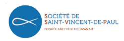 Logo de l'association Saont Vincent de Paul, Être présent tout simplement 