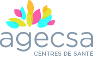 Logo de l'AGESCA, l'association de gestion des centres de santé