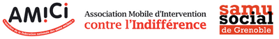 Logo de l'association AMICI - Association mobile d'intervention contre l'indifférence, samu social de Grenoble