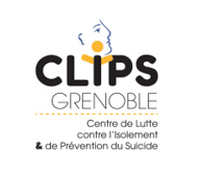 Logo du CLIPS de Grenoble, le Centre de lutte contre l'isolement et de prévention du suicide