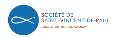 Logo de l'association Saont Vincent de Paul, Être présent tout simplement