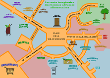 Carte imaginaire du forum RSA "la vie au minimum"