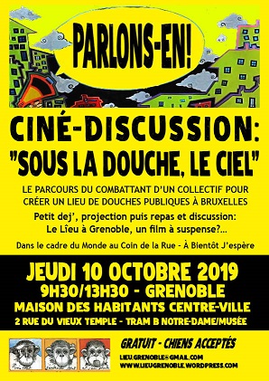  Affiche du Parlons en d'octobre 2019 
