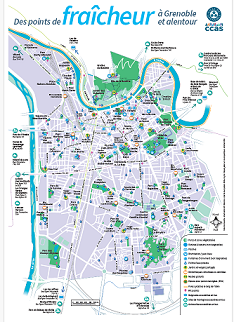 Carte des point de fraicheur 2026