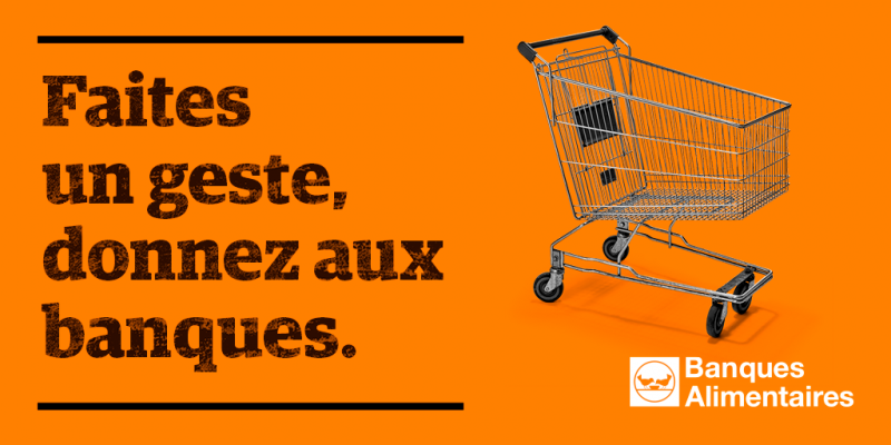 ffiche de la collecte nationale de la banque alimentaire des 26 et 27 novembre 2021 