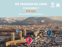 Flyer "Où trouver de l'aide cet été 2021"